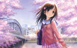 Girly Cartoon Anime Wallpaper