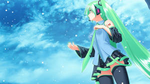 Girly Cartoon Hatzune Miku Wallpaper