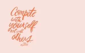 Girly Motivational Girl Boss Quote Wallpaper
