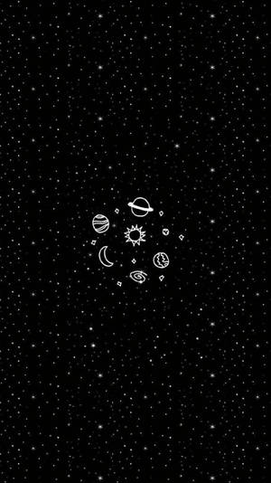 Girly Phone Planets Wallpaper