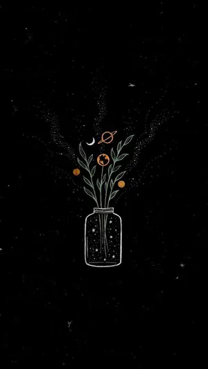 Girly Phone Vase Wallpaper