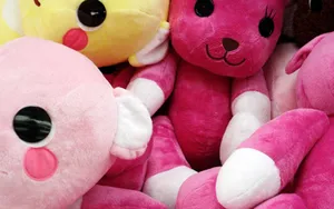 Girly Stuff Toys Cute Desktop Wallpaper
