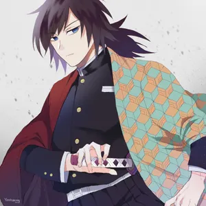 Giyuu Tomioka With Hidden Sword Wallpaper