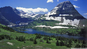 Glacier National Park Cold Landscape Wallpaper