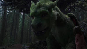 Glaring Pete's Dragon Wallpaper