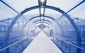 Glass Bridge Civil Engineering Wallpaper