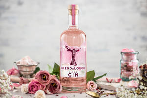 Glendalough Rose Gin Flowers Wallpaper