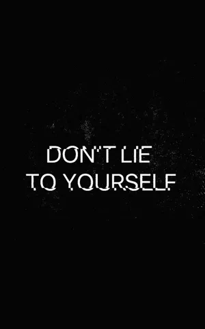 Glitch Don't Lie To Yourself Wallpaper