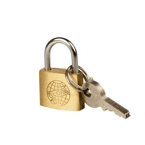 Globe Padlock With Key Wallpaper