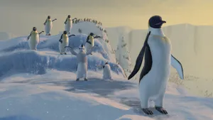 Gloria And Heartsong Performances In Happy Feet Wallpaper
