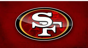 Glossy San Francisco 49ers Logo Wallpaper