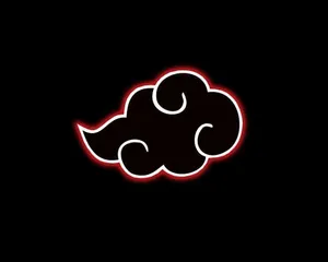 Glowing Akatsuki Cloud Wallpaper