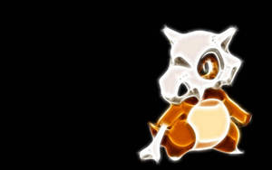 Glowing Aura Cubone Wallpaper