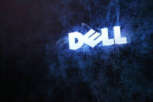 Glowing Dell Wordmark Abstract Wallpaper