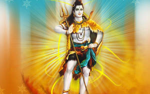 Glowing Lord Shiva Wallpaper