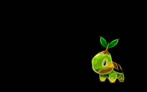 Glowing Turtwig Wallpaper