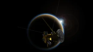 Gmail Satellite On Moon Wallpaper