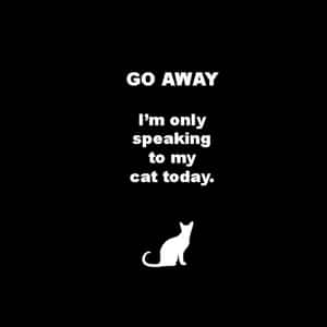 Go Away 1280 X 1280 Wallpaper