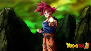 Go Super Saiyan God To Unlock A New Level Of Power Wallpaper