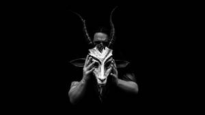 Goat Head Mask Wallpaper