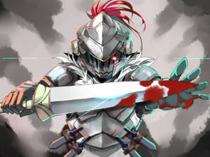 Goblin Slayer Blood Sword Wallpaper