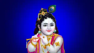 God Full Hd Cute Shri Krishna Wallpaper