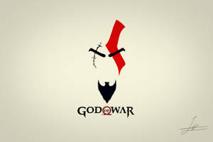 God Of War Kratos Logo Wallpaper