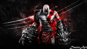 God Of War Kratos Nemean Cestus Art Wallpaper