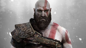 God Of War Kratos Red Tattoos Wallpaper