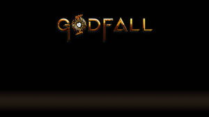 Godfall Game Title Logo Wallpaper