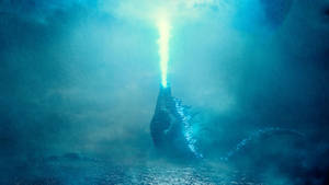 Godzilla Atomic Breath Discharge Wallpaper