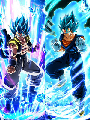 Gogeta And Vegito Blue Power Wallpaper