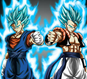 Gogeta And Vegito Fists Wallpaper