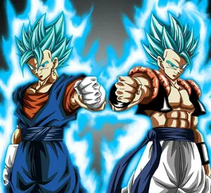Gogeta And Vegito Fists Wallpaper