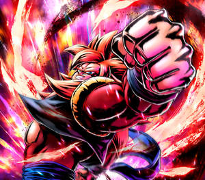 Gogeta Powerful Left Punch Wallpaper