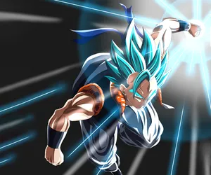 Gogeta Ssj Blue 4k Ultra Hd Wallpaper. Background Image Wallpaper