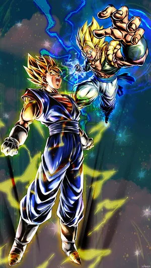 Gogeta Ssj & Vegito Ssj - Wallpaper : Dragonballlegends Wallpaper