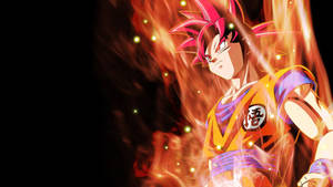 Gohan And Goku Fuse Together To Unleash Their Ultimate Power Against The Evil Enemy! Wallpaper