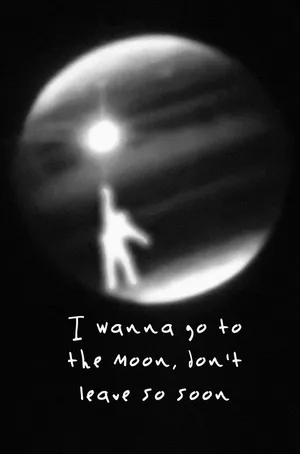 Going To The Moon Quotes Wallpaper