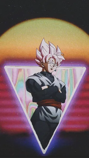 Goku Black Iphone Art Wallpaper