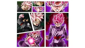 Goku Black Iphone Photo Deck Wallpaper