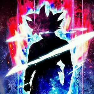 Goku Black Supreme - A Powerful Illustration Capturing The Iconic Saiyan Character. Wallpaper