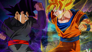 Goku Black Vs Goku Wallpaper