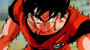 Goku In Action Wallpaper