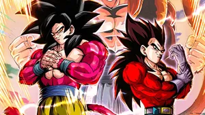 Goku In His Super Saiyan 4 Form. Wallpaper