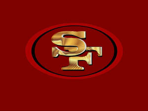 Gold 49ers Sf Logo Wallpaper