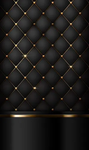 Gold Accents Samsung Black Wallpaper