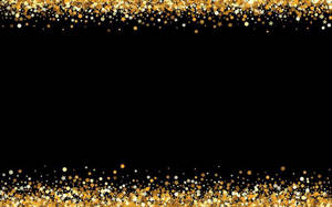 Gold Dust Border Wallpaper