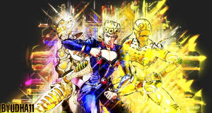 Gold Experience Giorno Giovanna Wallpaper