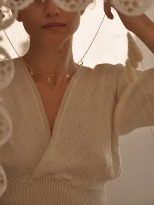 Gold Jewellery Putting On Wallpaper